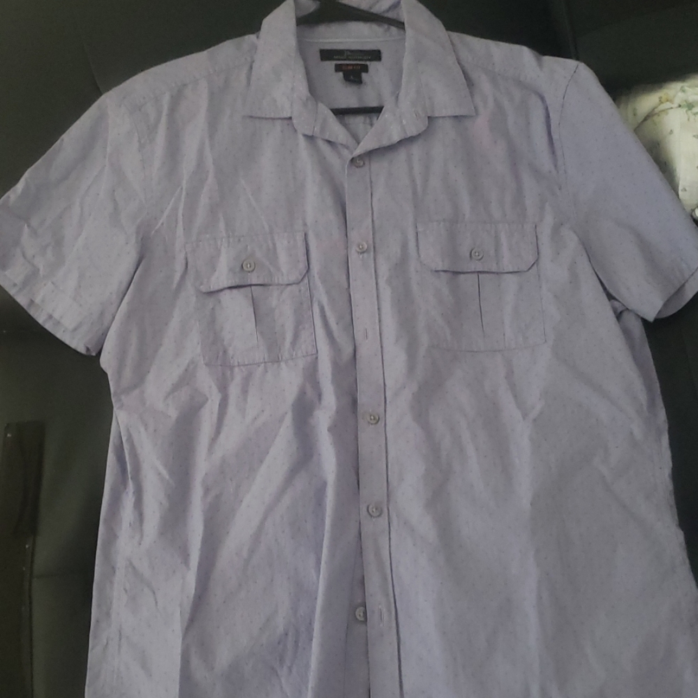 Mens button down T-shirt